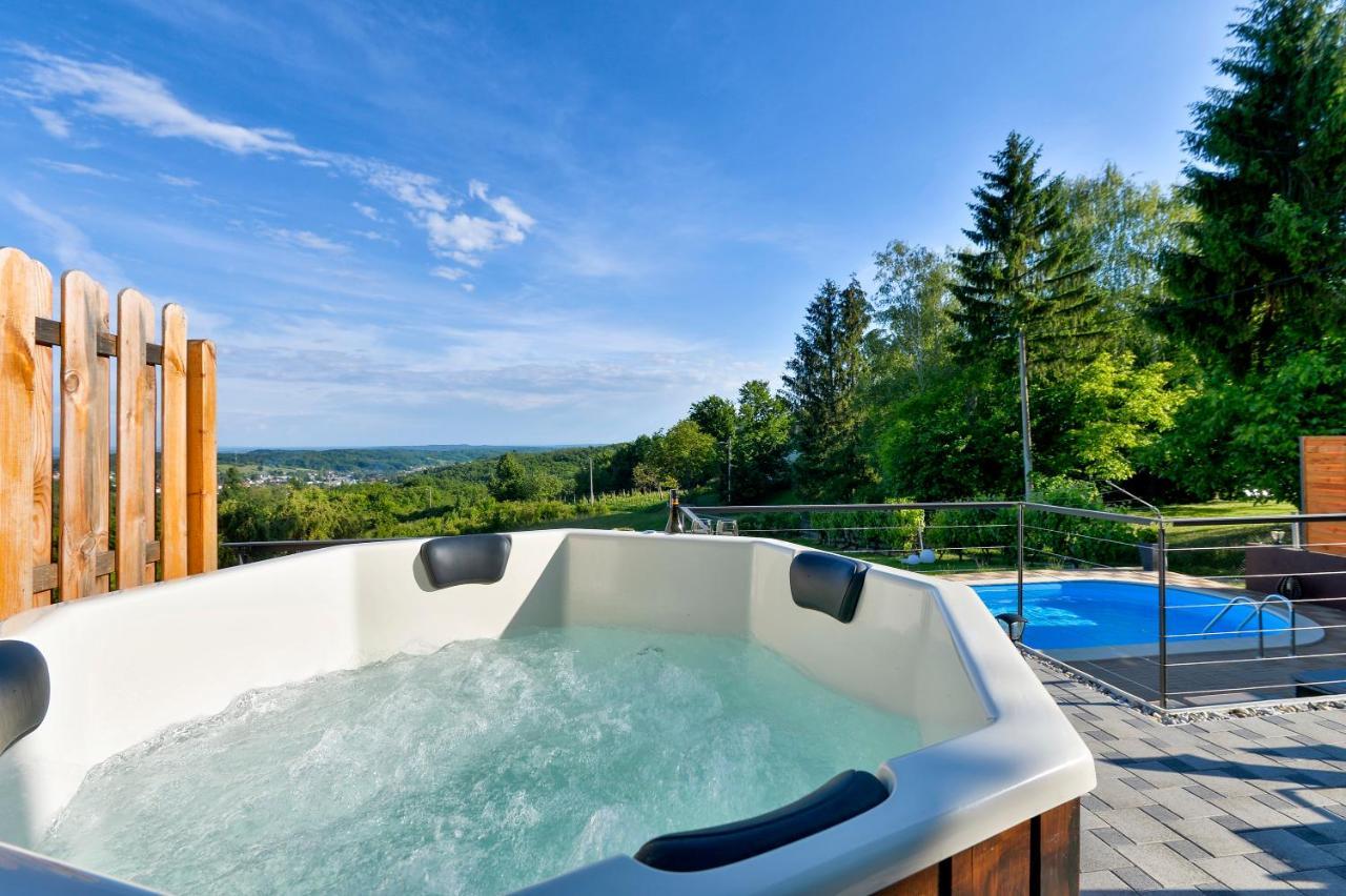 Juras Country House, Bazen, Sauna ,Hot Tube,Vrt Sveti Ivan Zelina Buitenkant foto